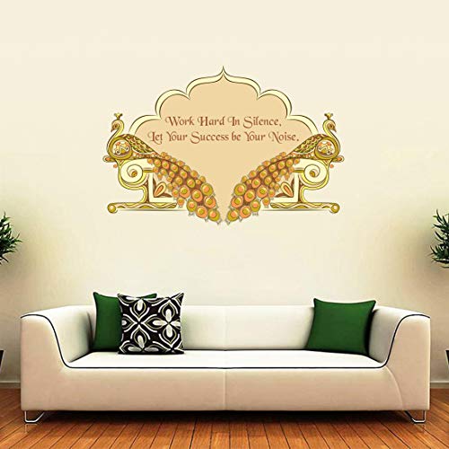 Image of Rangoli Vinyl Wall Sticker Self-Adhesive Wall Decor for Home, Office, Bedroom, and Living Room Decor Easy to Apply & Peel. Parent 5, Design-24