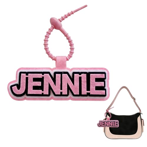 Ozmw Blackpink Llavero Kpop, Blackpink Llavero de fieltro,Blackpink merchandising Kpop para fans,regalo de cumpleaños,Regalo de cumpleaños,JENNIE Merch