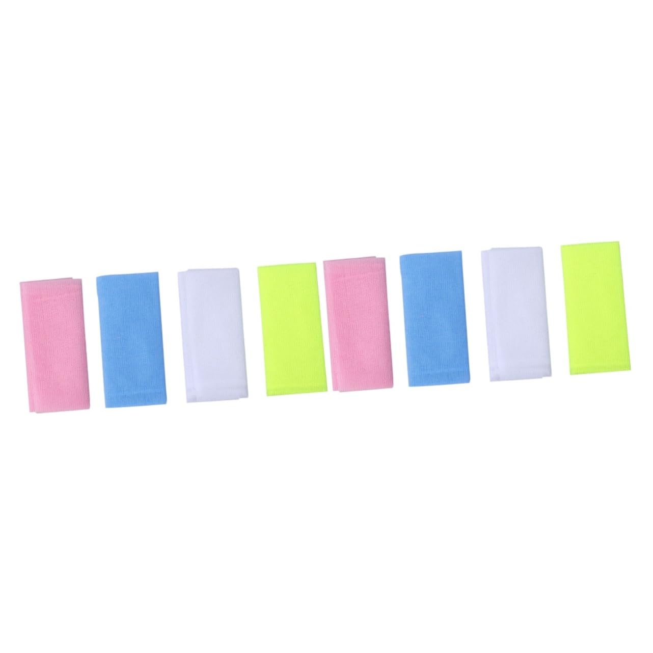 Toalla exfoliante de nylon Angoily confeccionada para una limpieza corporal duradera 8