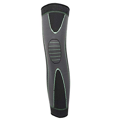 DMLENGOIN SPORT LEG PROTECTOR COMPRESSION KNEEPAD LENGTHENED SLEEVE HIGH ELASTIC FOR OUTDOOR RUNNING CYCLING L SIZE