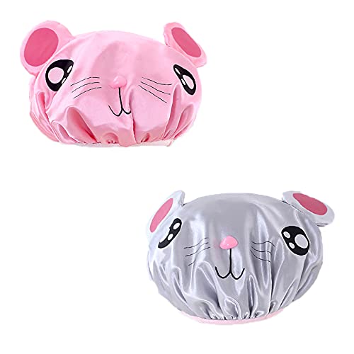 Cuffia Da Doccia Per Bambini A Forma Di Animale - Impermeabile, Regolabile - Foto 3