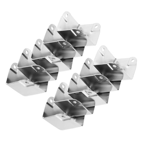 SOLUSTRE 10pcs Metal Furniture Corner Guards Safety Corner Protectors for Table Edge Protection