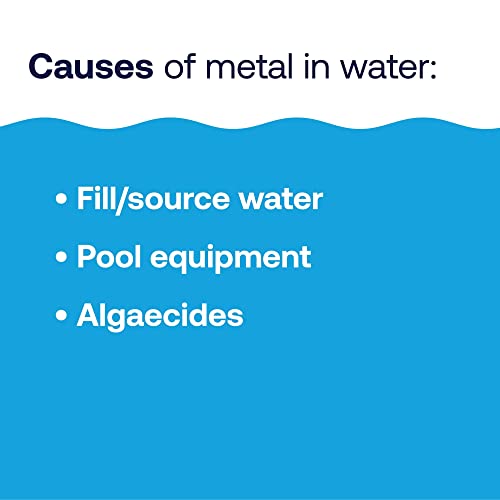Image of HTH 67068 Swimming Pool Care Metal & Stain Defense - Prevents Staining and Corrosion