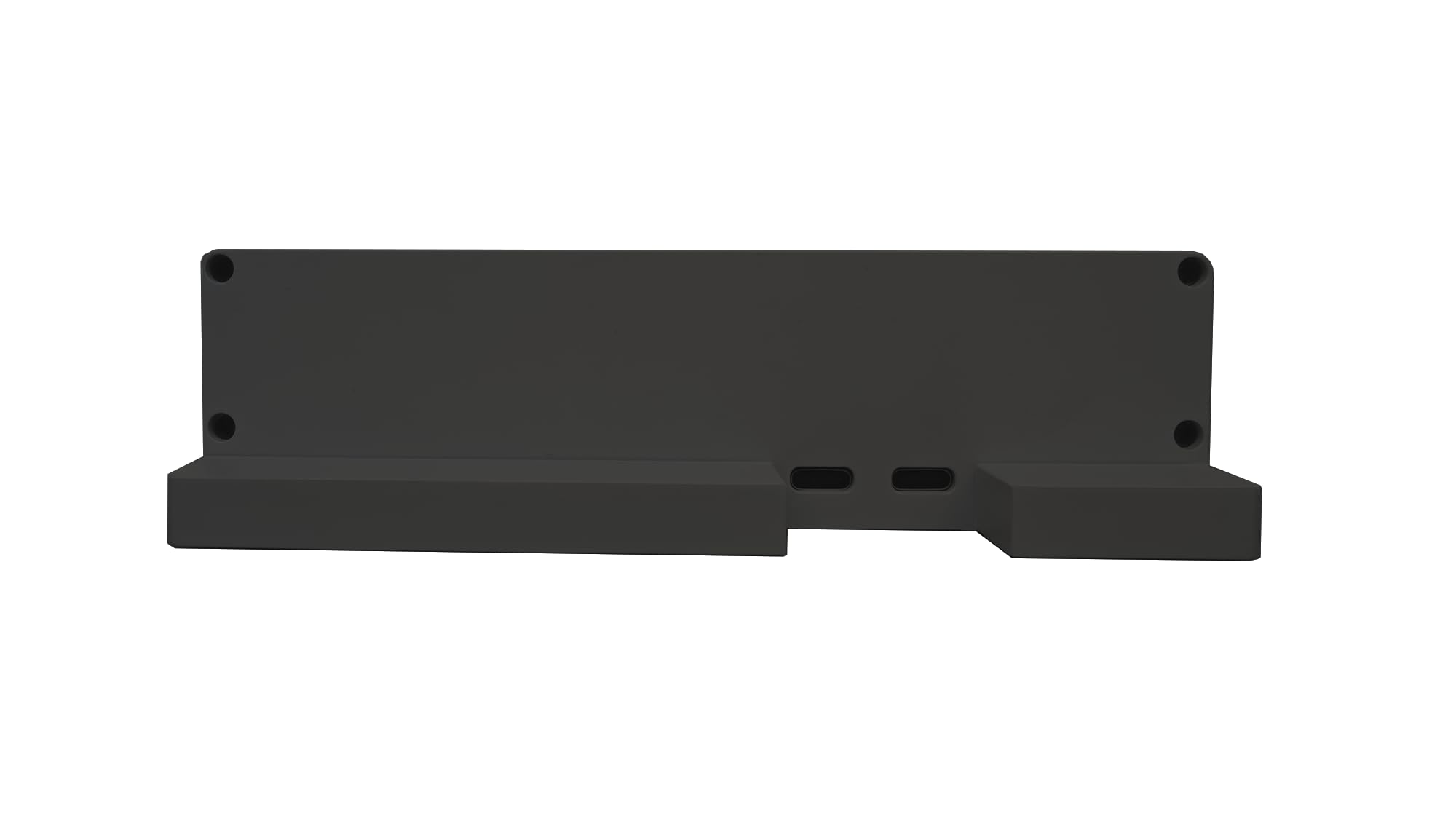 Hub USB-C avec LED RVB, 3 x Type-C (avec USB 3.2 Gen2) et 1 x ports de type A (avec USB 3.0), vitesse de transfert de 10 Gbit/s (noir)