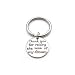 Thank you for raising the man of my dreams Keychain Mother in Law Gift Mother's day Gift