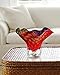 Dale Tiffany AV12392 Cinnabar Wave Art Glass Vase