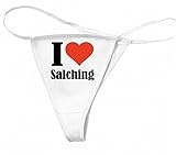 Sie lieben oder verehren Salching, zeigen Sie es durch unsere individuell bedruckten String Tanga
