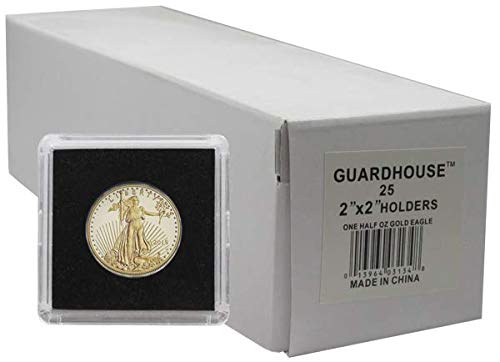 25 – Guardhouse 2×2 Tetra Snaplock Coin Holders for...