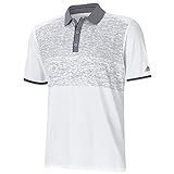 adidas Golf Men's Climacool Camo Chest Print Polo