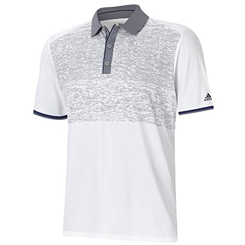 adidas Golf Men's Climacool Camo Chest Print Polo