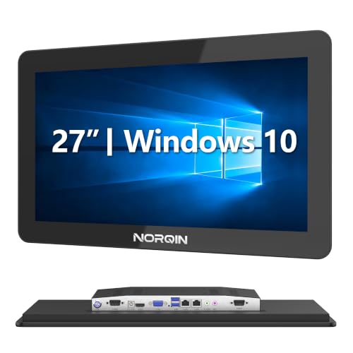 Image of 27 inch Industrial Touchscreen Monitor with Embedded Computer, FHD