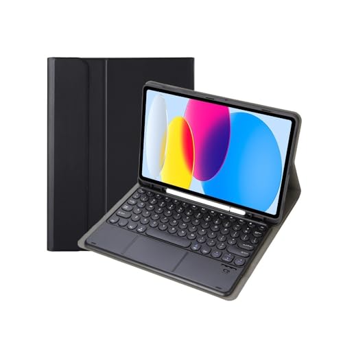 Funda para Samsung Galaxy Tab S11 con teclado tactil negro cubierta de 11 pulgadas YSJX