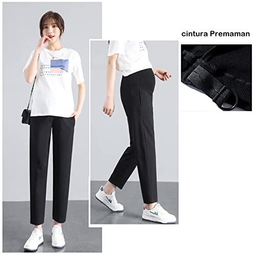 Pantalon de maternité straight fluide et très confortable