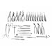 PRECISE CANADA: Set of 30 Pieces Dental Extraction EXTRACTING Elevators Forceps Stainless Steel