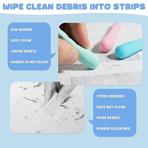 Gomme da Cancellare per Bambini, 10 Pezzi Gomma da...