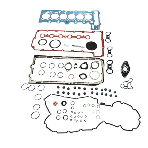 Image of PartsFlow Full Engine Head Gasket Set For 05-13 BMW 323i 325i 523i E61 E91 E92 Z4 X3 2.5L 52257800