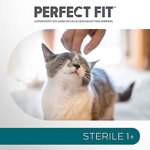 PERFECT FIT Sterile Adult Trockenfutter für erwachsene, sterilisierte Katzen ab 1 Jahr - Huhn, 7 kg (1 Beutel)