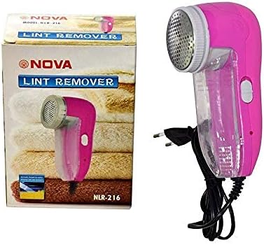 lint Roller for Clothes with Fabric Shaver | Lint Shaver for Woolen Clothes Blanket Jackets Stainless Steel Blades (Desgin 5)