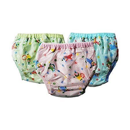 Miracle Moms Baby Panty for Boys and Girls Reusable Waterproof with Soft Lining Inside Absorbable Plastic Outside 3pcs | plspant125_3-image-31