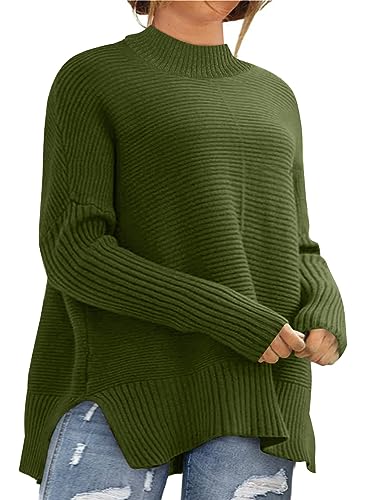 Eytino Womens Plus Size Batwing Sleeve Crew Neck...