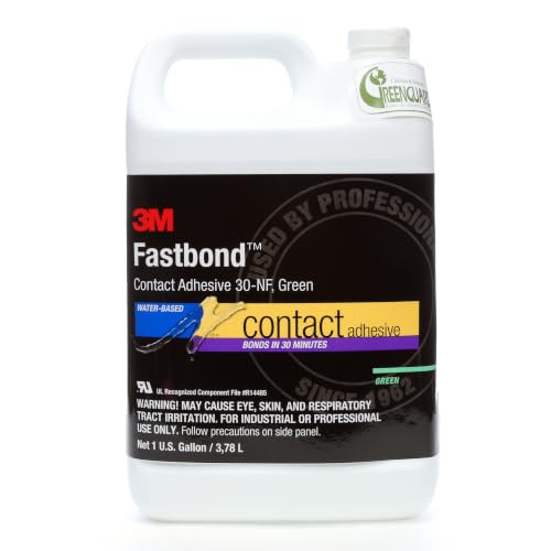 3M Fastbond Contact Adhesive 30NF, Green Color, 1 gal (3.78 L) Can