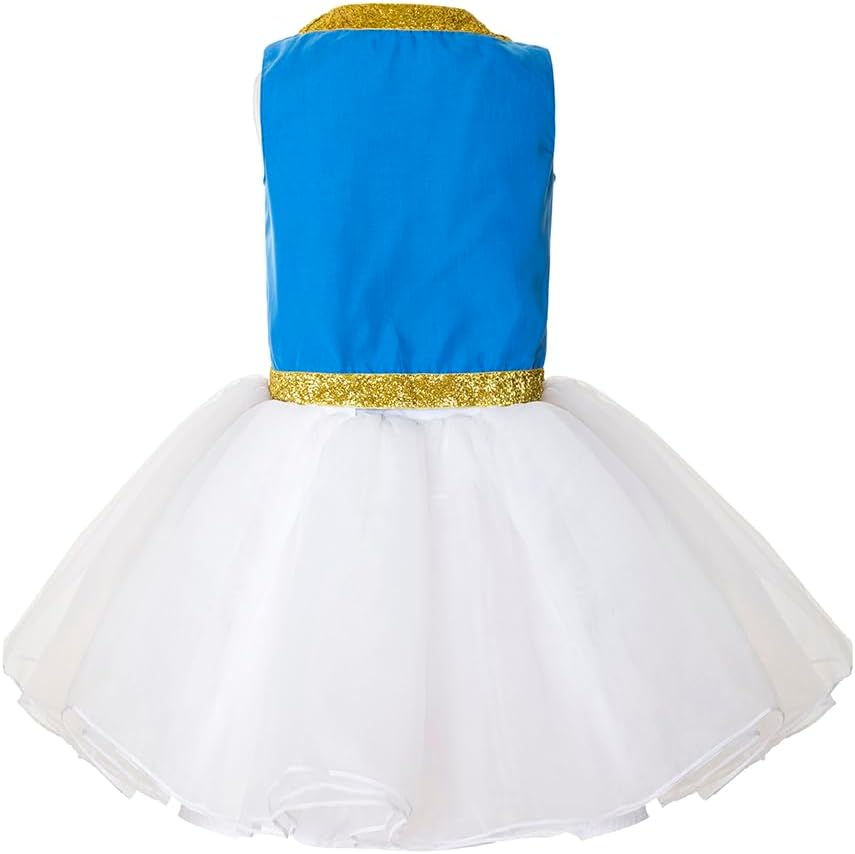 Girls Toad Toadette Toadstool Cosplay Costume pink tutu dress with Mushroom Bucket Hat