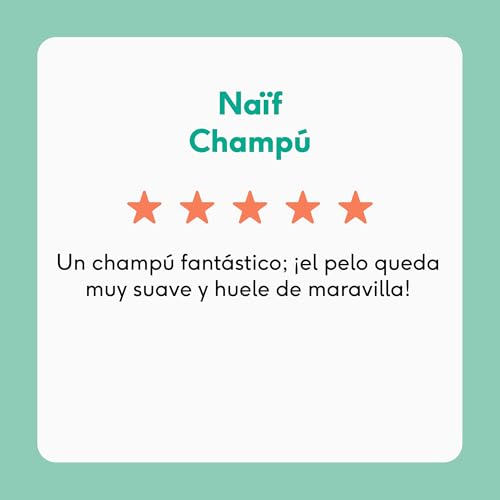 Miniatura 8 de Naïf Champú Cuidado Para Bebés Y Niños Con Ingredientes Naturales, Vegano, Sin Sles, Microplásticos, Siliconas Ni Parabenos 500ml