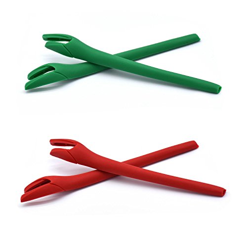 Earsocks Oakley Radar EV Path kit silicone caoutchouc rechange rouge