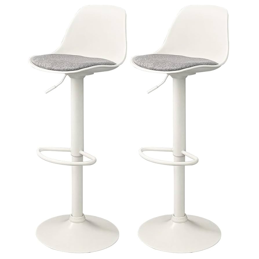 【2脚】カウンターチェア WY-459 昇降式 ホワイト Amazon｜カウンターチェアー 2脚セット 昇降式 バーチェア 椅子