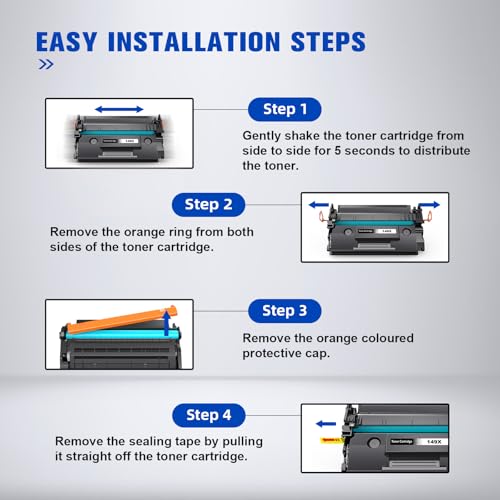 Toner HP 149X W1490X noir pour simplifier vos impressions de télétravail sur MFP 4102 - 7