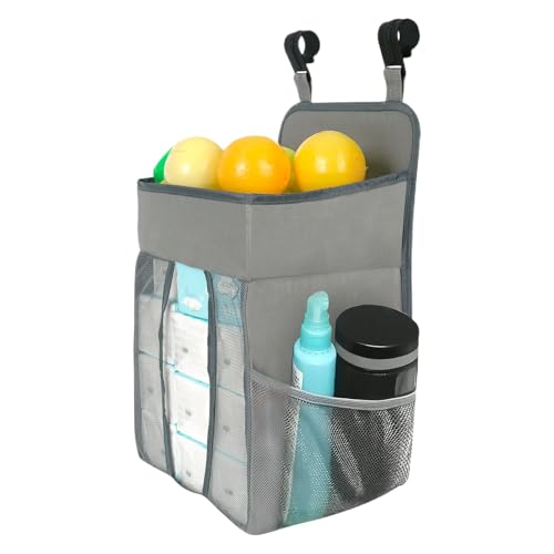 Générique Diaper Organizer, Hangable Nappy Storage, Oxford Cloth Multifunctional Organizer for Dormitory, Rv, Travel, Changing Table, Compact and Convenient Baby Care Solution, 27.5x20x51cm