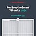 Alen Air Filter B7-Fresh Replacement HEPA Filter for BreatheSmart 75i Air Purifier - Captures Allergens & Mold + Odors & Smoke (1 Filter)