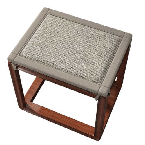 Coussin de siège lavable en machine en lot de 2 coussins de chaise carrés