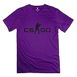 CounterStrike Global Offensive Very O-Neck Purple Shirts For Adult Size XL