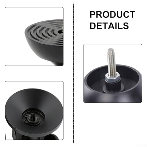 Adaptador de trípode de 100 mm con reducción de vibración estable 5
