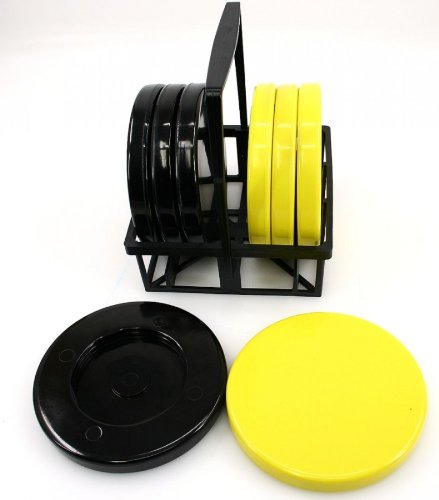 Preisvergleich Produktbild Unbekannt Shuffleboard Standard Discs, Shuffleboard Scheiben