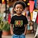 Goengmo Juneteenth Shirt Kids 1865 Juneteenth Shirt Black History Month Tshirt 3t 4t