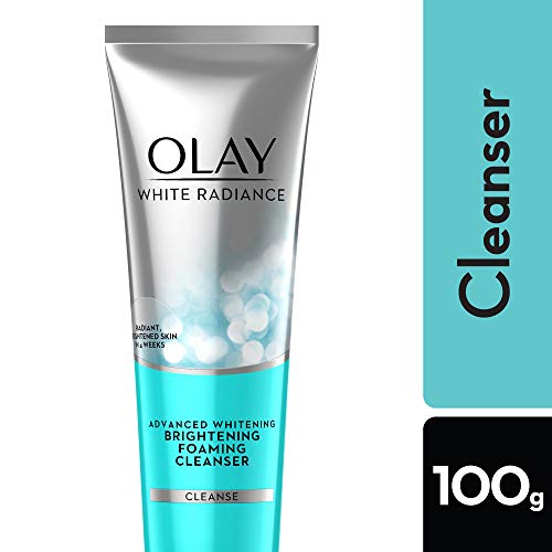 Image of Olay White Radiance Advanced Whitening, Fairness Brightening Foaming Face Wash Cleanser, 100g