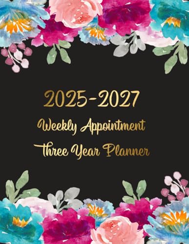 2025-2027 Weekly Appointment: Three Year Tracking for Salons, Hairdressers, Spa and Nail, Daily by 15 Minute Increment image 2