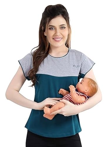 Image of AV2 Women Cotton Nursing Regular Fit Top