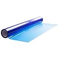 Auto Wrap Adhesive Film - 36" x 200' Roll - Made in U.S.A. Crash Wrapfilm - Easy to Apply, Strong, Durable and Puncture Resistant - Blue