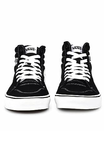 Vans Vans Men's Filmore Hi Sneaker, (Suede/Canvas) Black/White, 7.5