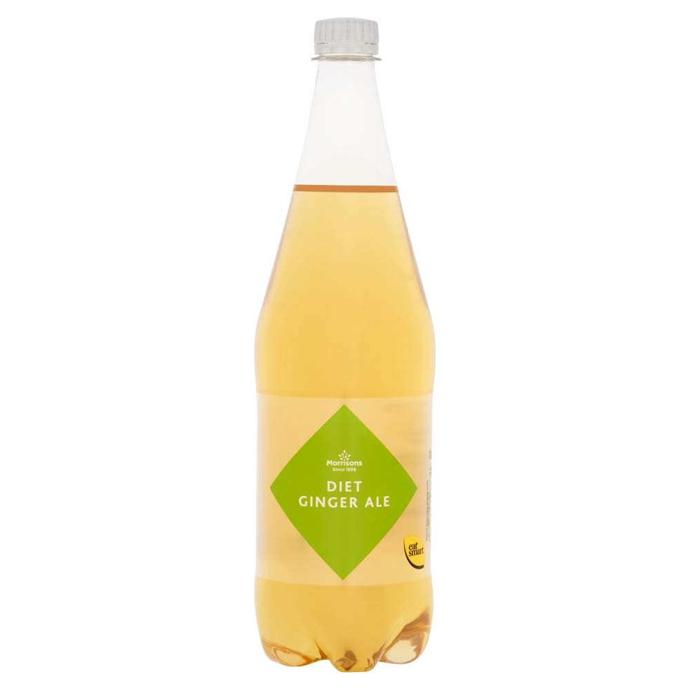 MorrisonsDiet Ginger Ale 1 Litre x 12