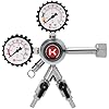 Kegco Premium Commercial Grade Dual Gauge Two Product CO2 Draft Beer Regulator