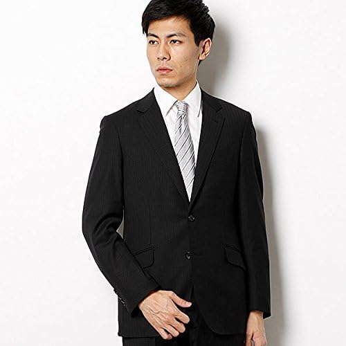 Amazon Co Jp メンズビギ Men S Bigi シャドーストライプスーツ ビジネス スーツ 02ブラック S 服 ファッション小物