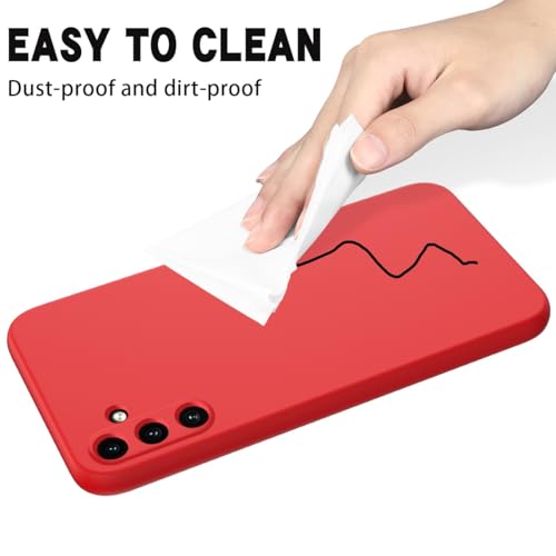 Housse de protection arrière Galaxy A35 5G coque fine résistante rouge - 6