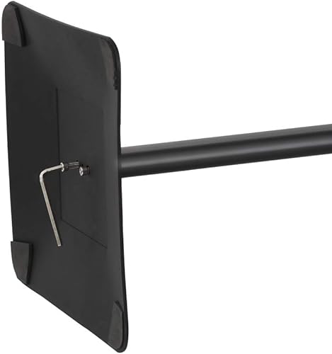 Miniatura 4 de DISPLAYSWORKER Soporte de pedestal ajustable y resistente para el suelo, soporte de póster de aluminio, marco abierto de aluminio, piso de pie para