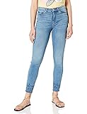 Mit schmalem Bein Springfield Jeans Slim Eco Dye Pantalones, Azul Medio, 38