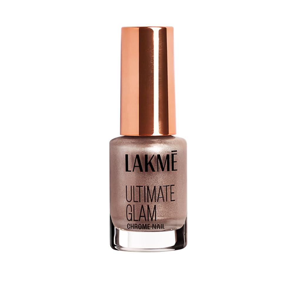 Lakme Ultimate Glam Chrome Nail Champagne 6ml