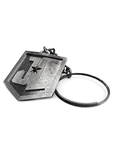 Preisvergleich Produktbild POLICE JLKEYRING Herren Schlüsselanhänger JUSTICE LEAGUE Edelstahl Silber
